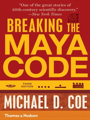 cover image of Breaking the Maya Code ()